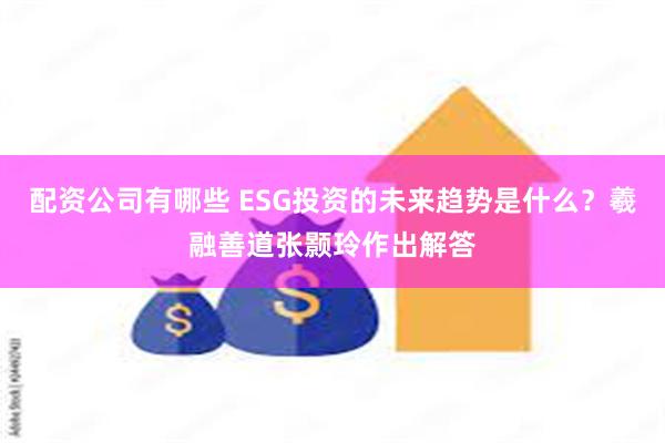 配资公司有哪些 ESG投资的未来趋势是什么？羲融善道张颢玲作出解答