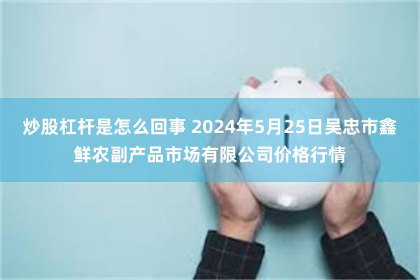 炒股杠杆是怎么回事 2024年5月25日吴忠市鑫鲜农副产品市场有限公司价格行情