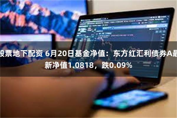 股票地下配资 6月20日基金净值：东方红汇利债券A最新净值1.0818，跌0.09%