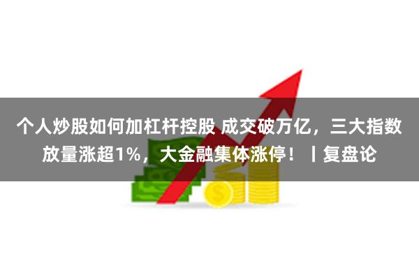 个人炒股如何加杠杆控股 成交破万亿，三大指数放量涨超1%，大金融集体涨停！丨复盘论